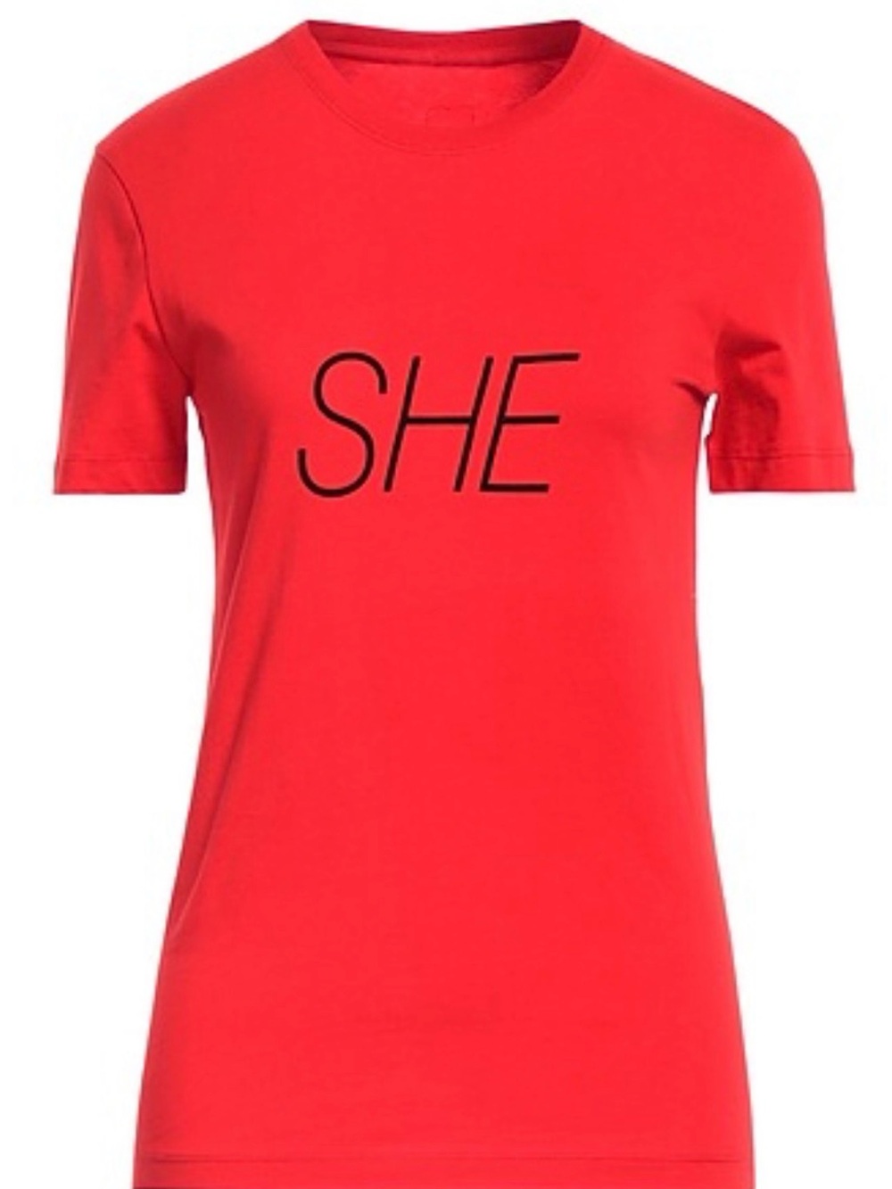 Paco Rabanne x paco rabanne Red "SHE" t-shirt, Size XS